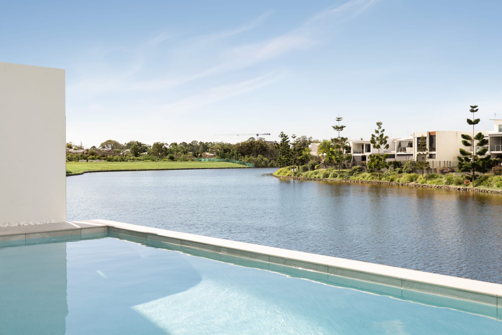 Waterfront Luxe: Brand New Designer Living
