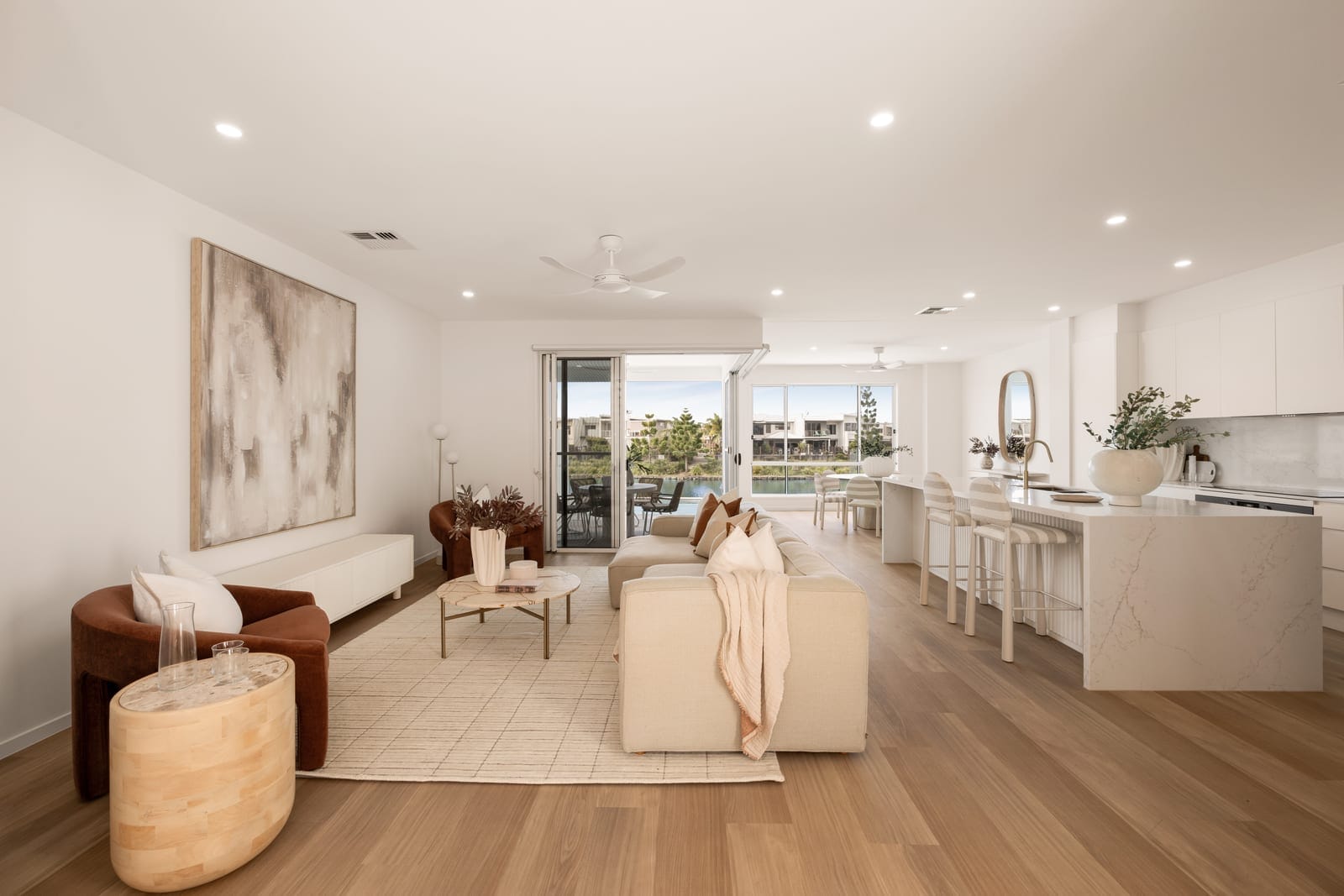 Waterfront Luxe: Brand New Designer Living
