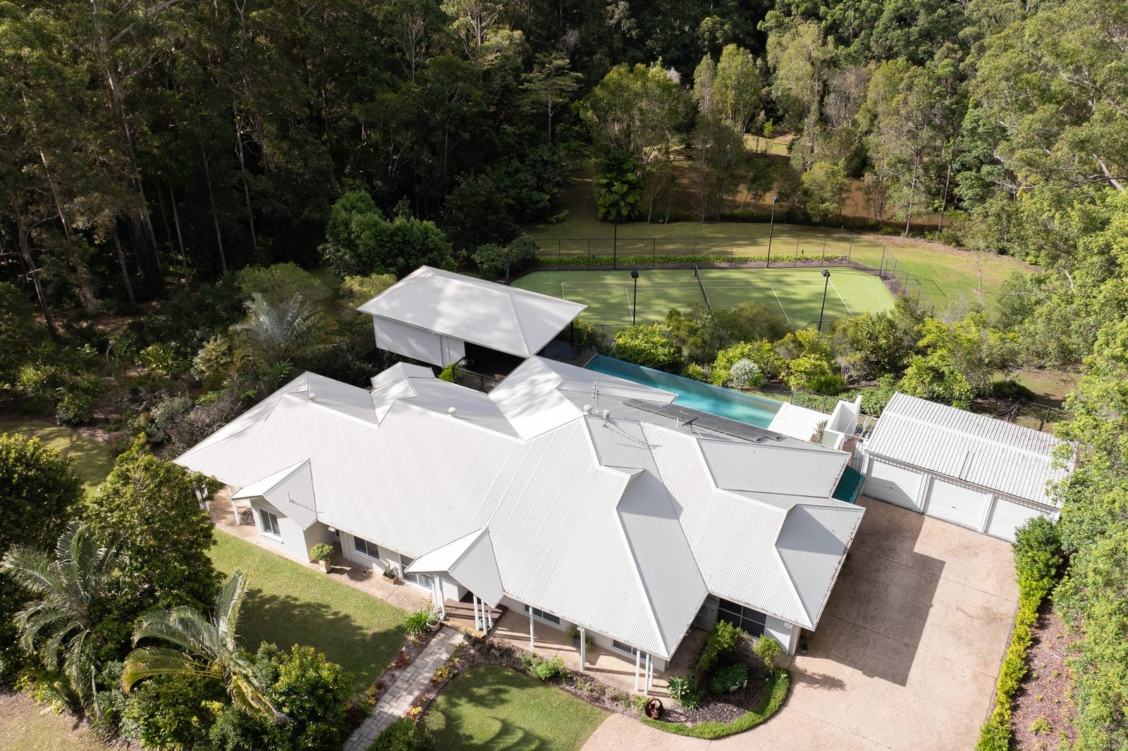 Private Acreage Entertainer with ALL the Lifestyle Desirables!