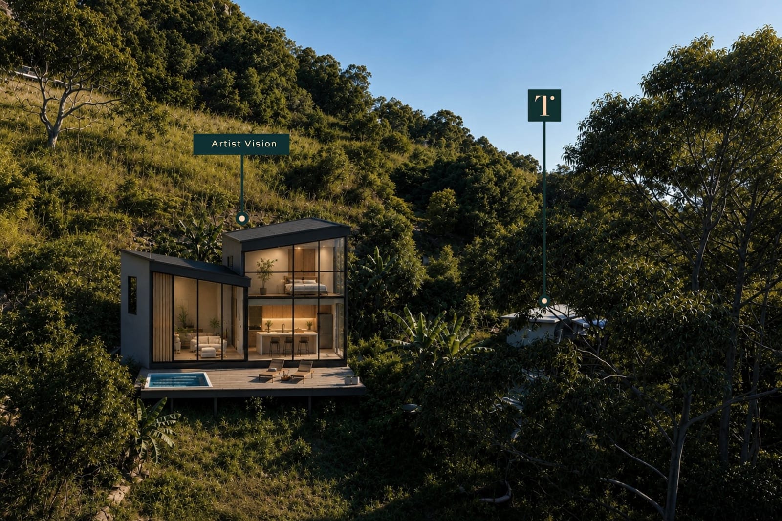 Where Hinterland Serenity Meets Coastal Horizons