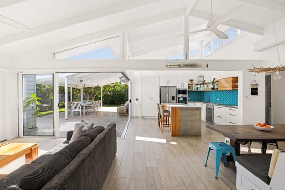 ​Beachside Charmer: Dual Living Four Bedroom Home with Office!