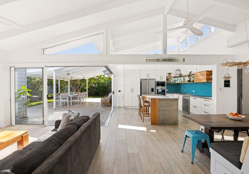 ​Beachside Charmer: Dual Living Four Bedroom Home with Office!