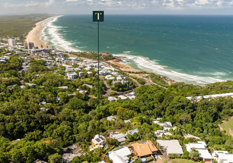 Elevated Retreat Moments from Coolum's Second Bay!