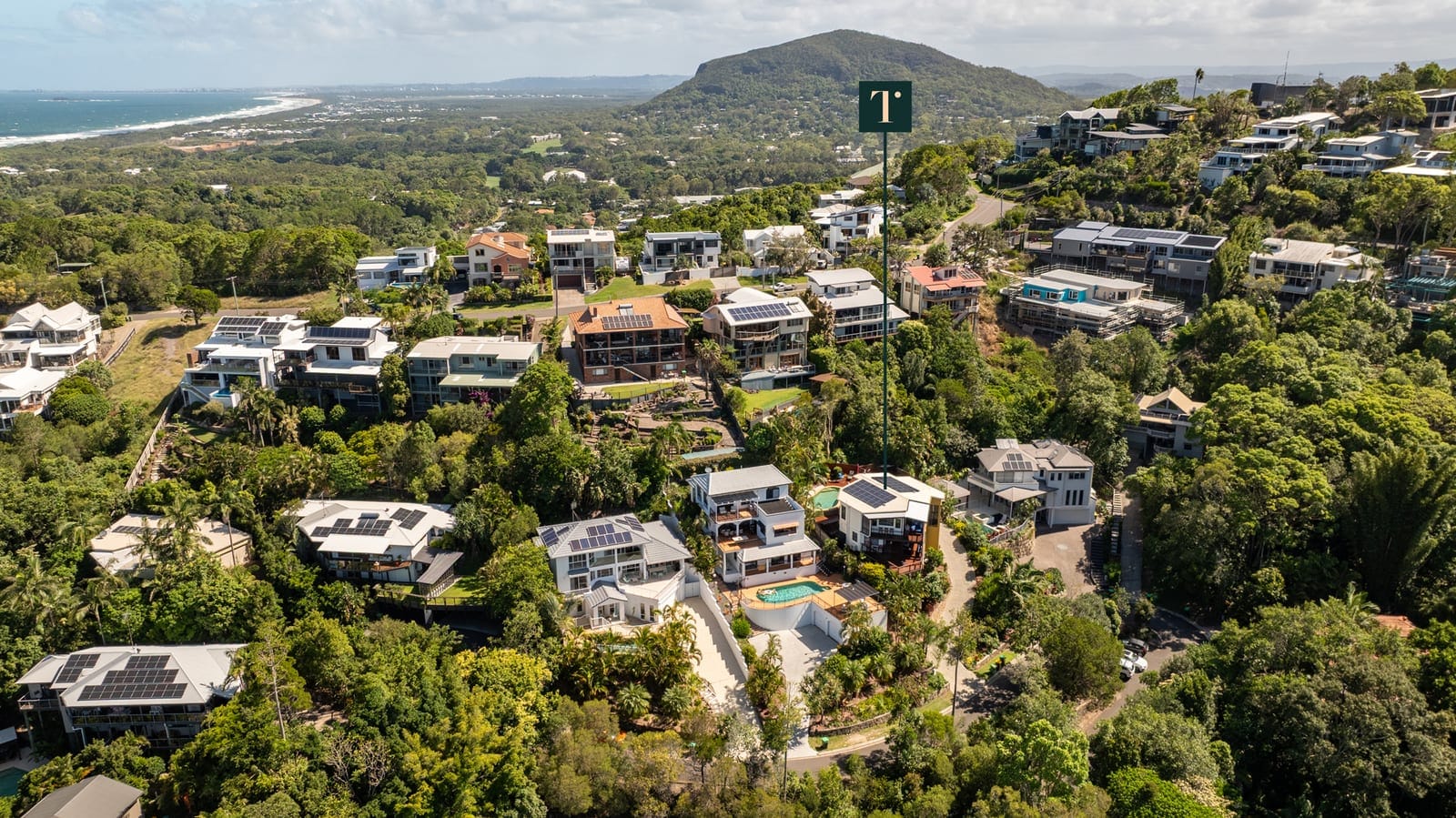 Elevated Retreat Moments from Coolum's Second Bay!