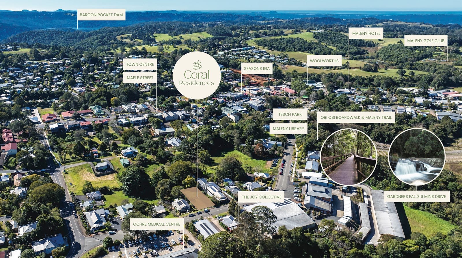 Boutique Hinterland living, moments from the heart of Maleny.