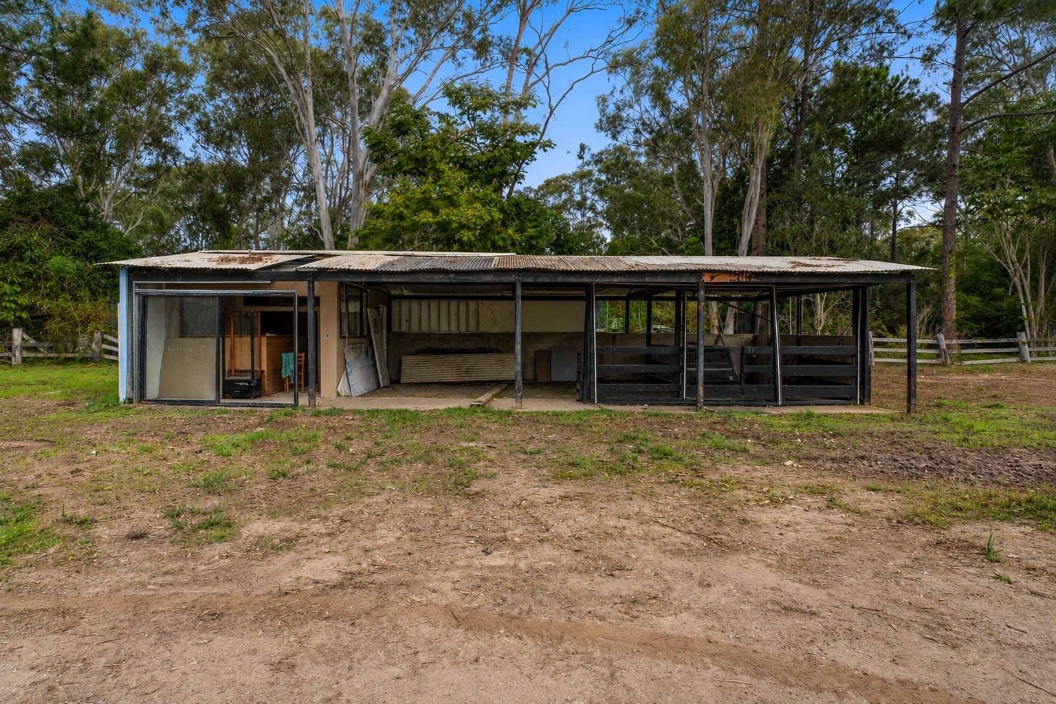 Private Acreage with Granny Flat – Live Now, Build Your Dream Home
