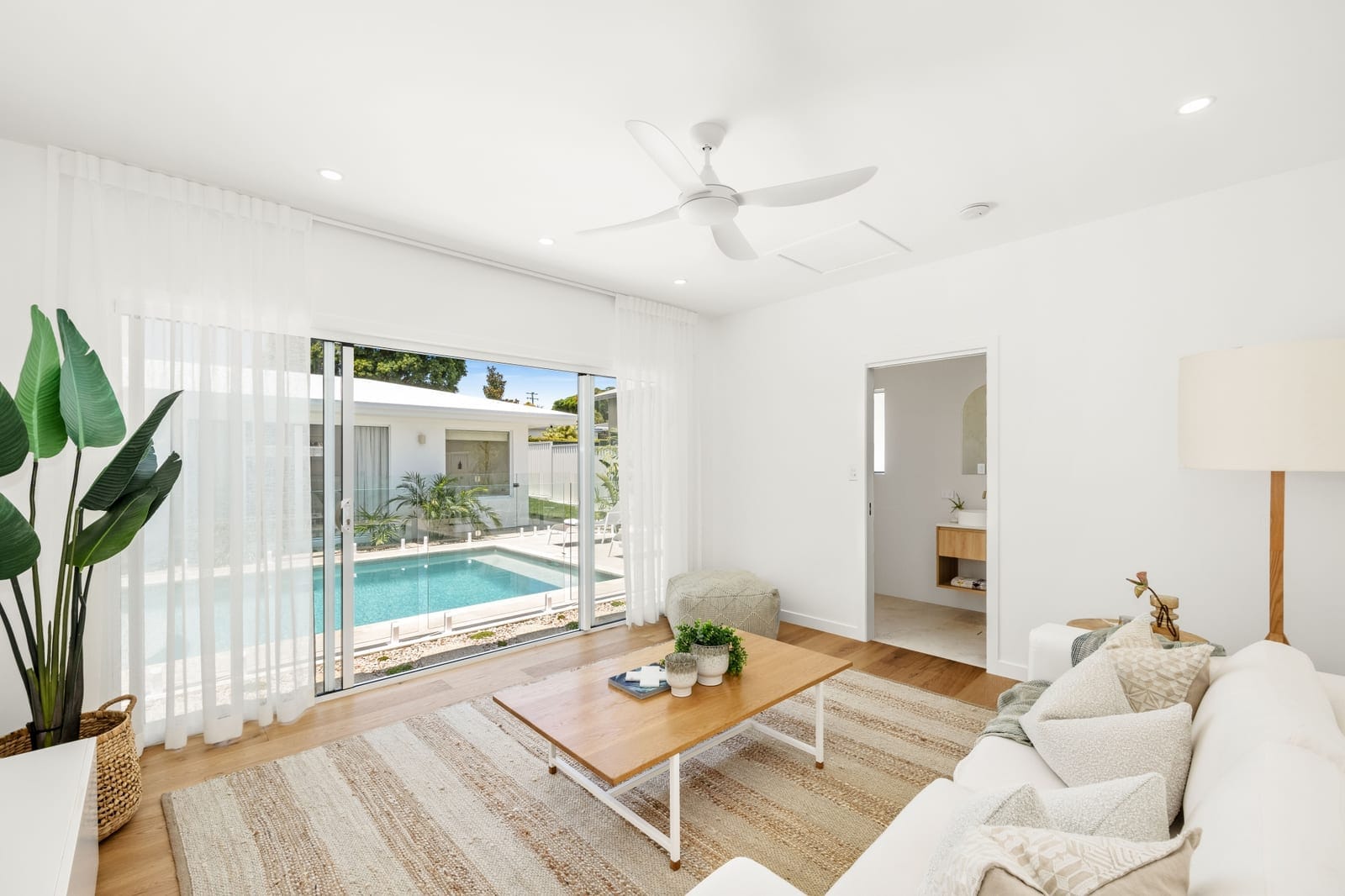 All-Season Entertainer: Modern Elegance, Single Level Living