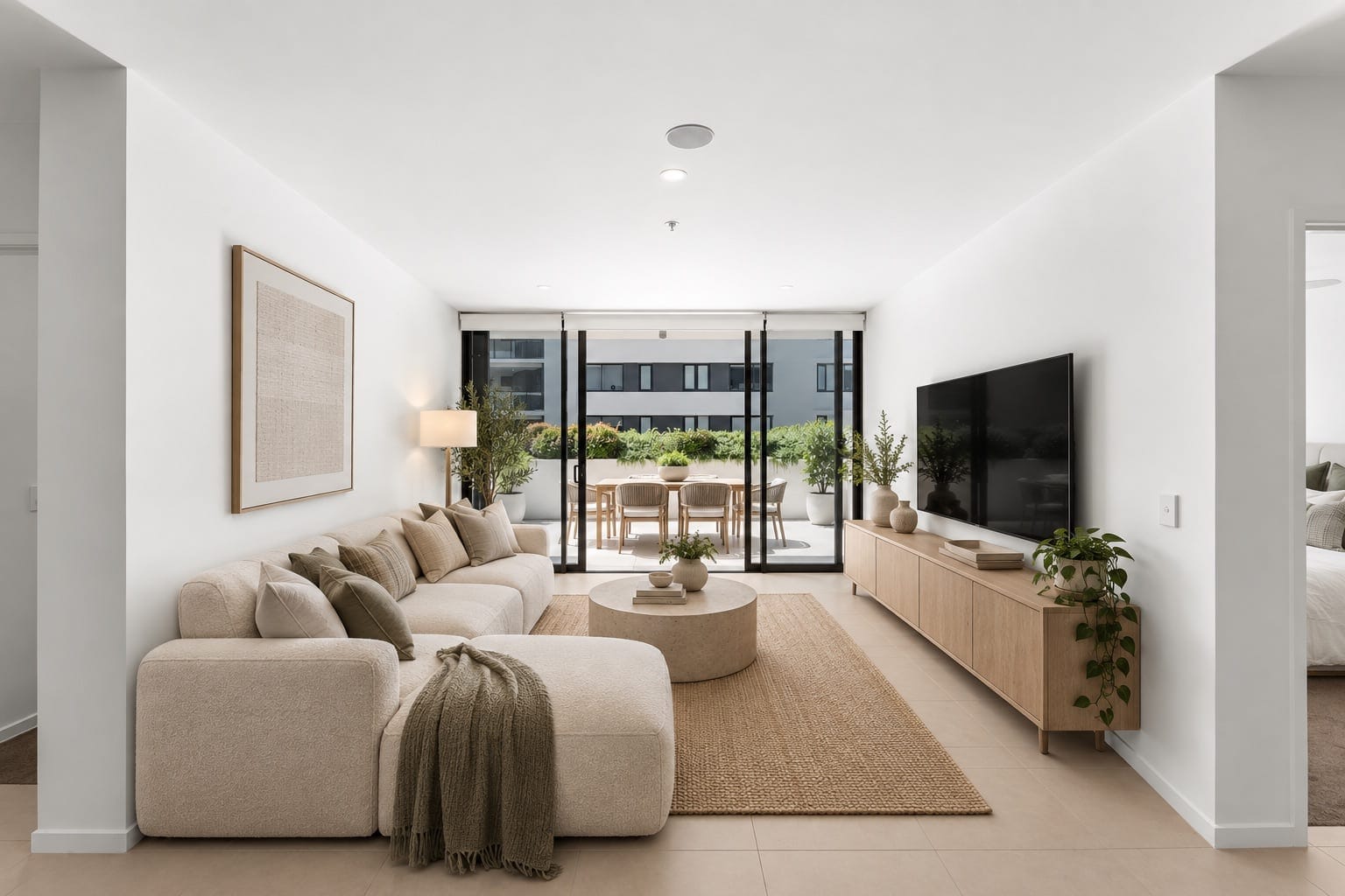 Modern Coastal Comfort with an Outdoor Terrace Built for Entertaining
