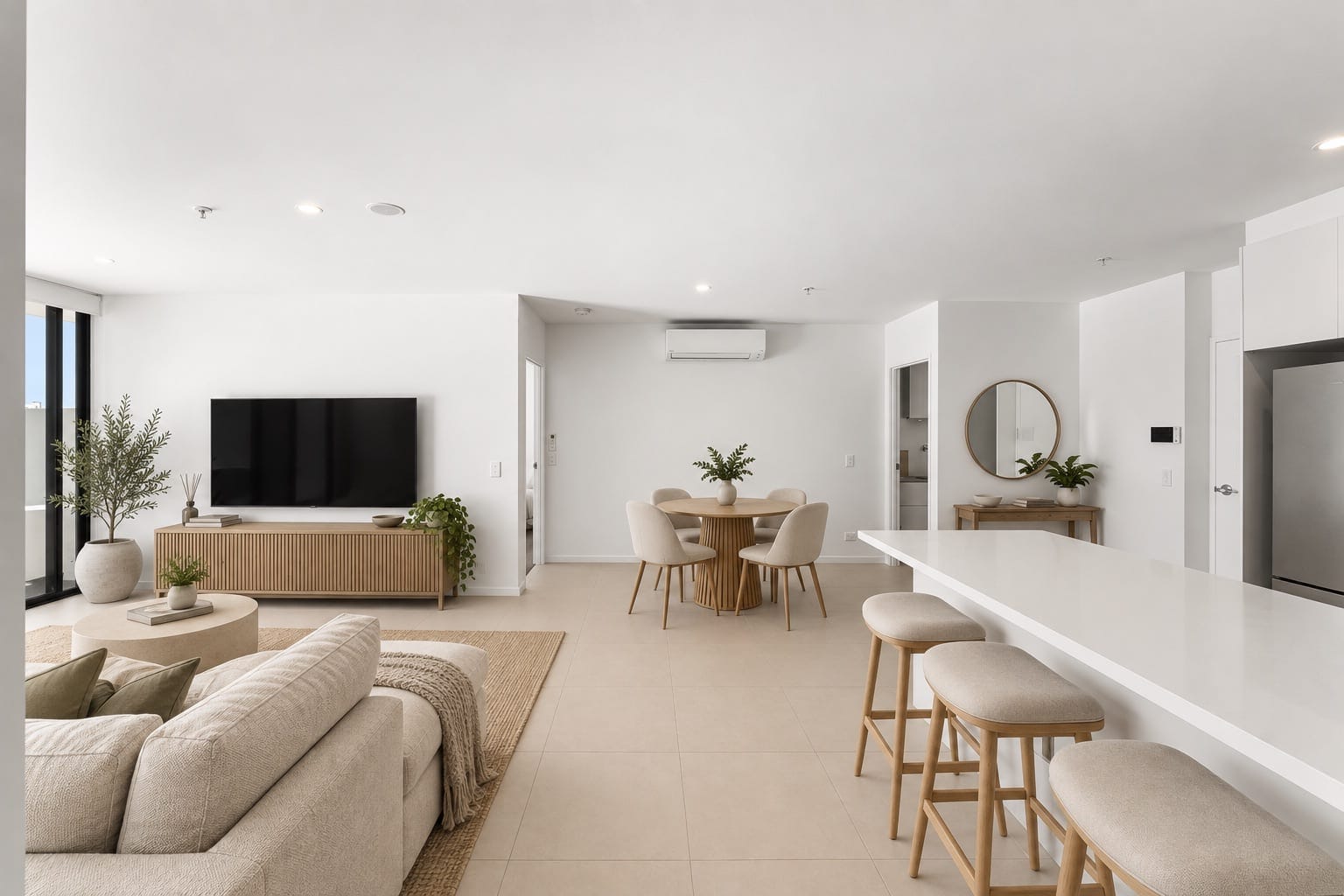 Modern Coastal Comfort with an Outdoor Terrace Built for Entertaining