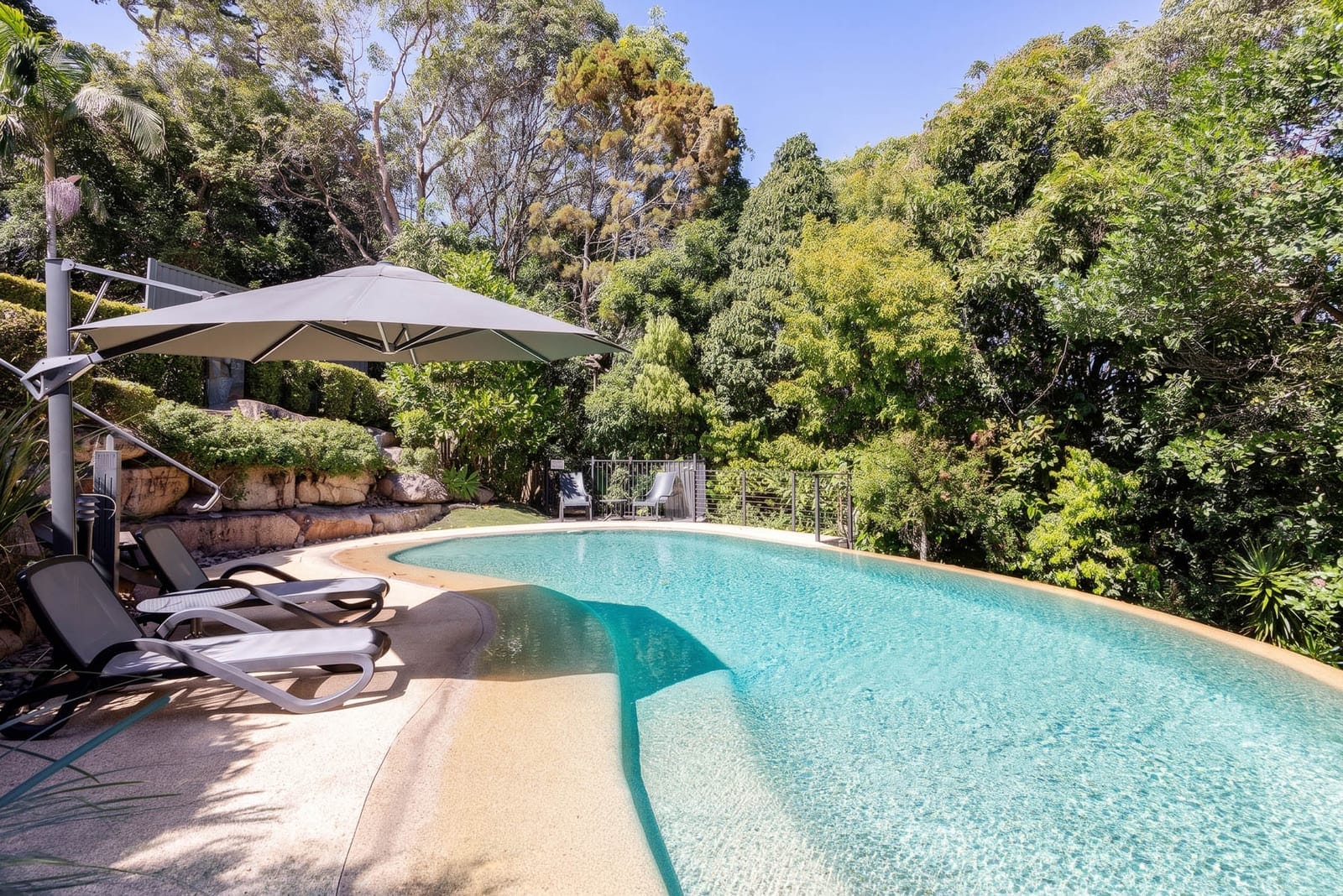 Coastal Elegance In A Private Rainforest Retreat
