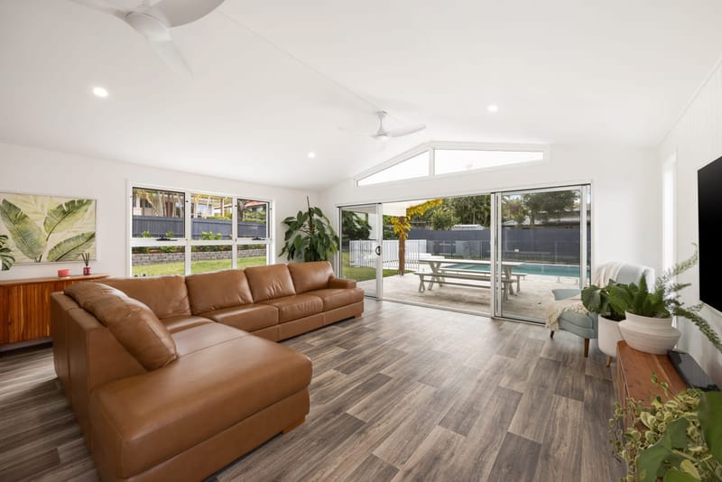 North-Facing Entertaining, Poolside Living & Room for All the Toys!
