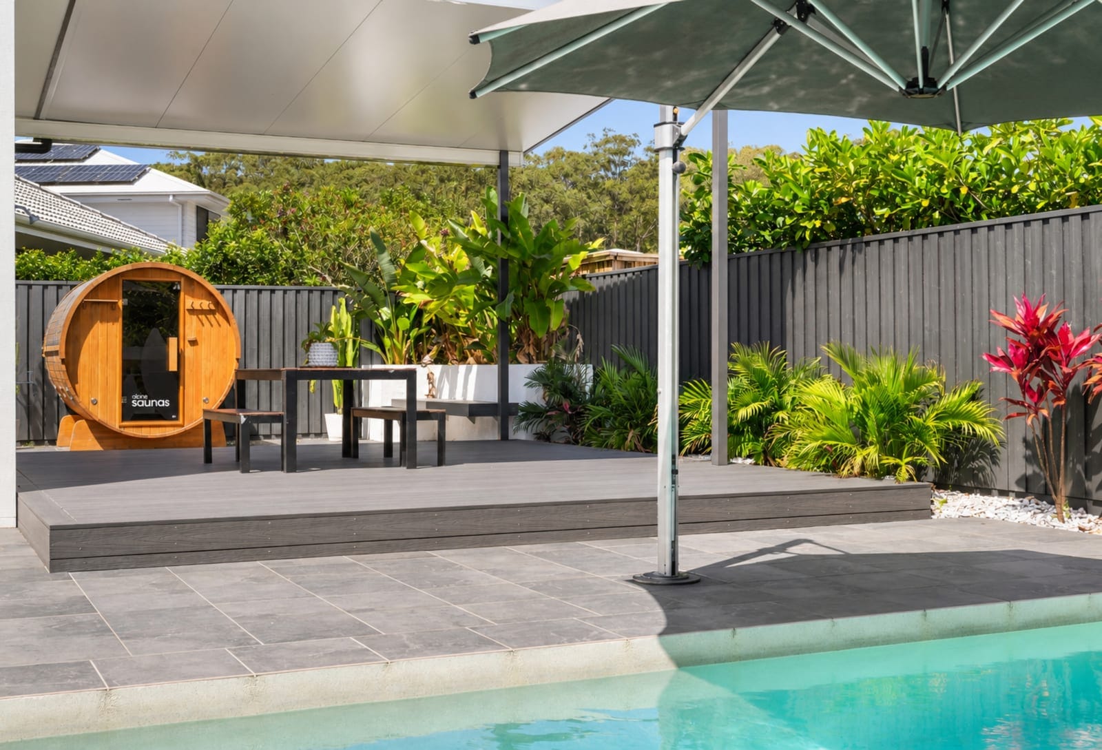 Resort-Inspired Family Living with Space to Spare