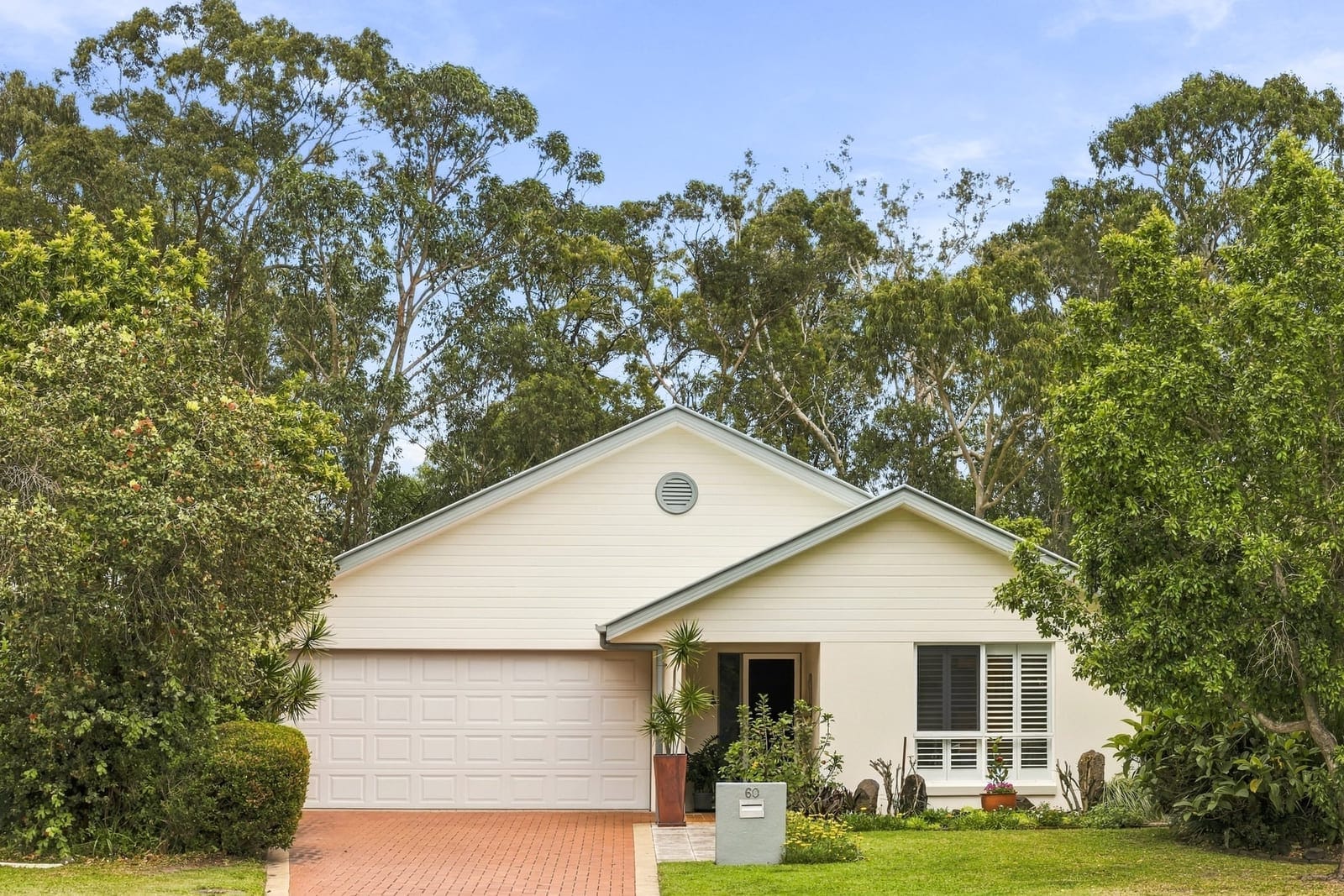 Cathedral Ceilings, Tranquil Gardens & Twin Waters Living