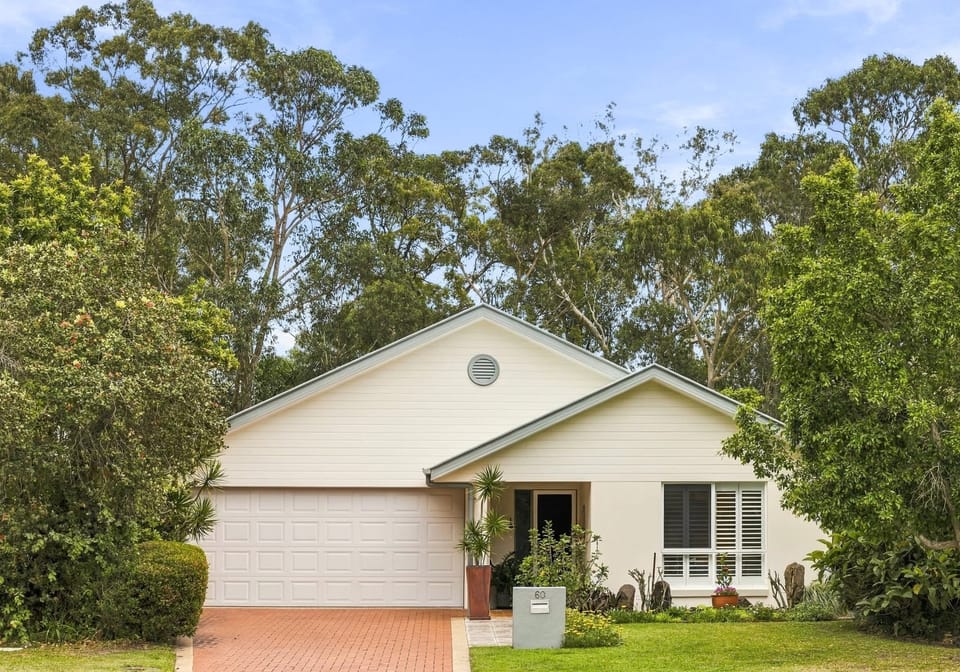 Cathedral Ceilings, Tranquil Gardens & Twin Waters Living