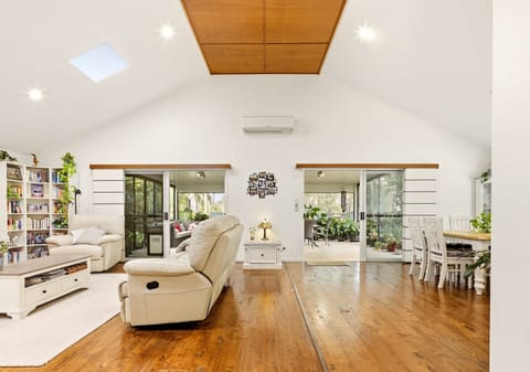 Cathedral Ceilings, Tranquil Gardens & Twin Waters Living