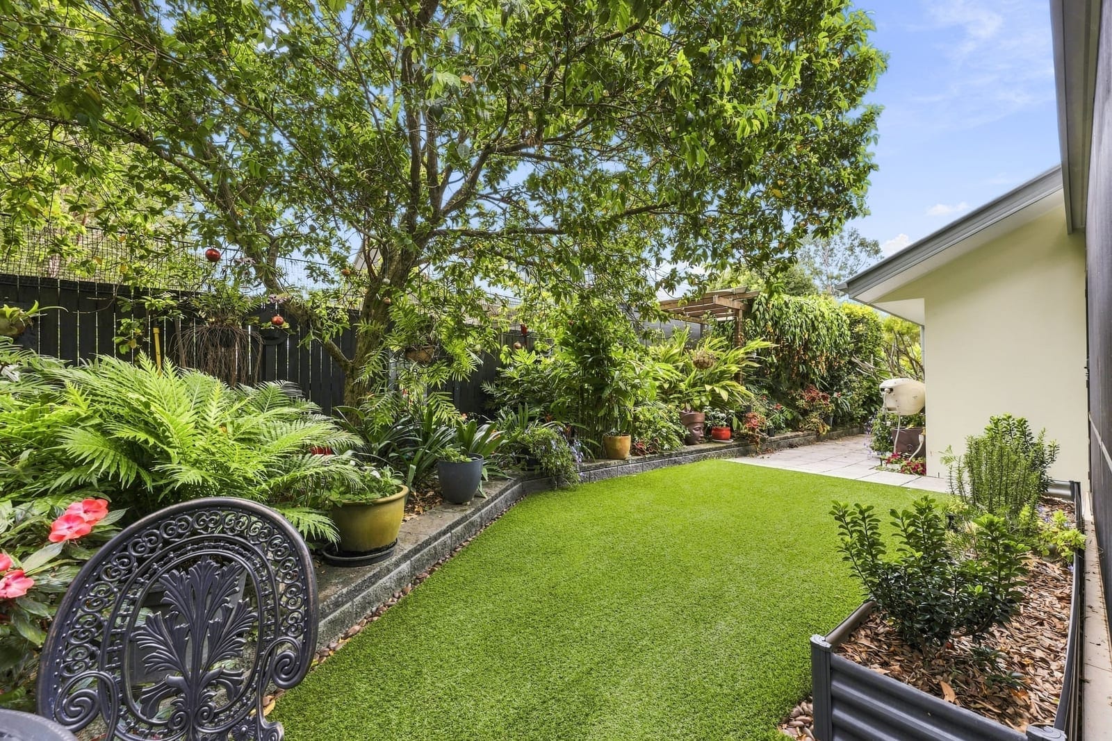 Cathedral Ceilings, Tranquil Gardens & Twin Waters Living