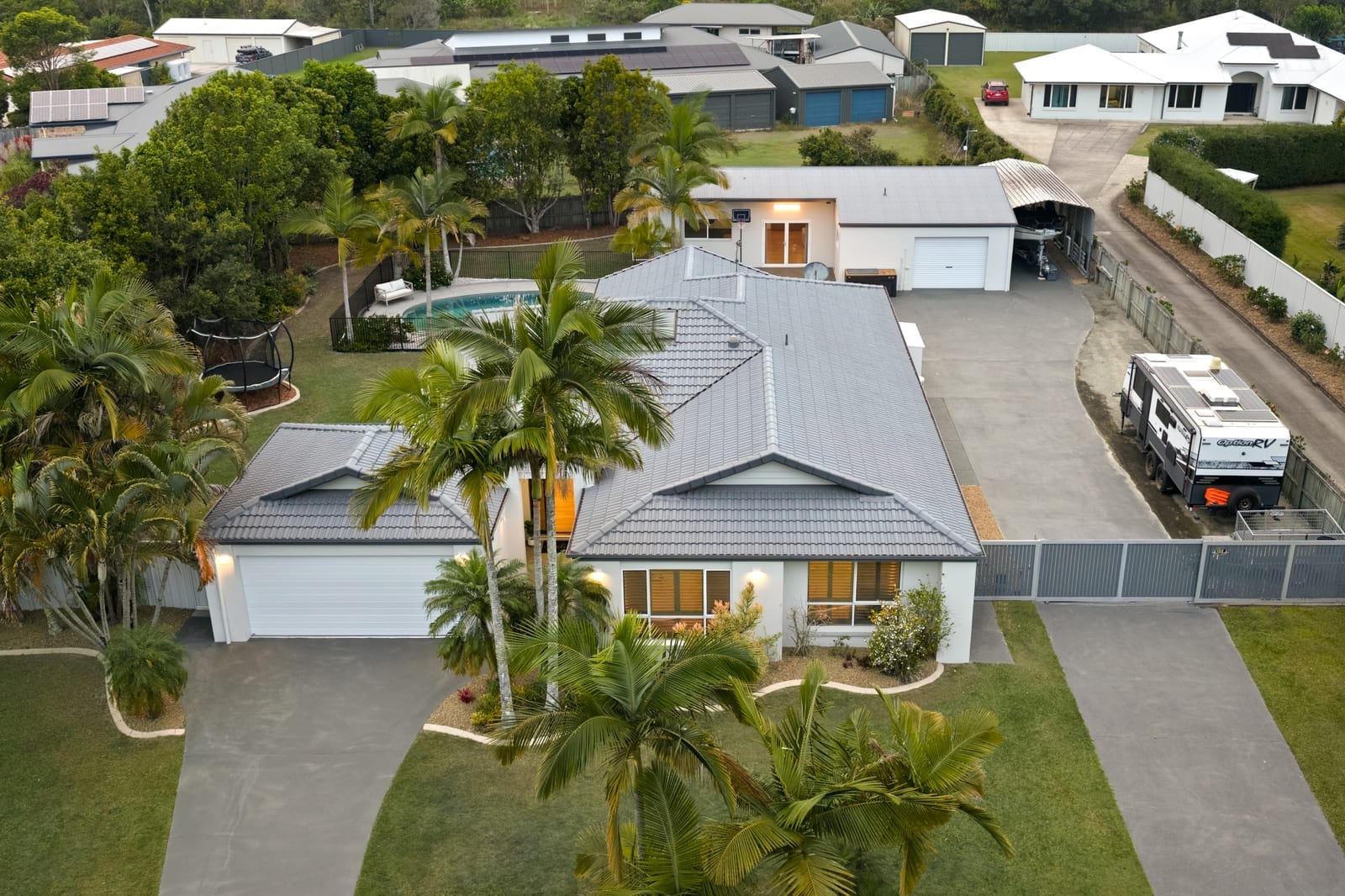 Family-Friendly Living in Every Sense on Parklike ½ Acre!
