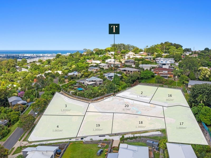 It's rare to find vacant land on top of Buderim