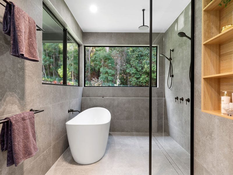 EXCLUSIVE BRAND NEW FAMILY HOME NESTLED AMONGST PRIVATE BUSHLAND SETTING